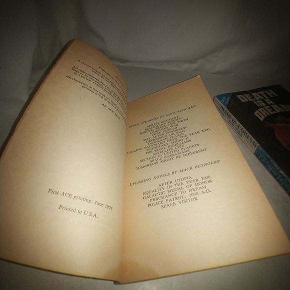 2 Mack Reynolds books: Rolltown, ACE Double Comput - Picture 5 of 7